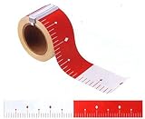エコ「ピタッ」ロッド 赤白粘着テープ 75mm×２５m 20cmピッチ HPR752