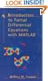 Introduction to Partial Differential Equations with MATLAB