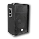 Seismic Audio - 15 Inch PA DJ Speaker 350 Watts PRO Audio - Mains, Monitors, Bands, Karaoke, Churches, Weddings