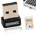 Duronic IR786 [[BLACK]] Wireless Internet USB Wifi Nono Dongle - 150Mbps - Windows 7, XP, Vista, 2000