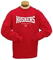 Nebraska Cornhuskers Felt Applique Long Sleeve T-Shirt