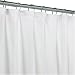 No Mildew Shower Curtain Liner - White