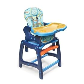 Badger Basket Baby High Chair with Playtable Conversion