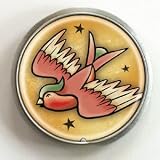 Womens Hand Made Retro "Swallow" Belt Buckle