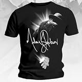 Michael Jackson - Flare 30/1 Mens T-Shirt In Black