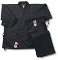 MAR Karate Uniform Black (100% Cotton)