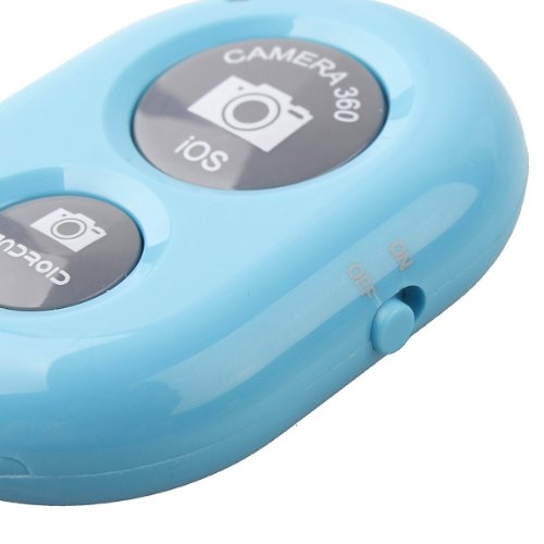 ElementDigital(TM)Fashion New Mobile phone bluetooth autodyne artifact,Android,apple IOS general, wireless bluetooth remote control (Blue)