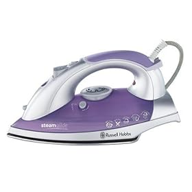 Russell Hobbs 12379 Steamglide Iron with Anti-Drip Anti-Scale 1800w