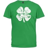 Large Distressed Shamrock T-Shirt