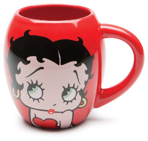 Vandor 18-Ounce Mug, Betty Boop Close Up