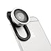 Camera Lens, i-Kawachi(TM) Universal 4 In 1 Clip Design (0.4x Super Wide + 0.67x Wide + 180 Degree FishEye + 10x Macro) Wide Angle Mobile Phone Lens
