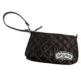 San Antonio Spurs Quilted Wristlet, Black