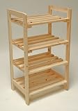 Zoom Produkt-Bild: Hergestellt f&uuml;r DEMA Holzregal 4 B&ouml;den 45x33x79cm