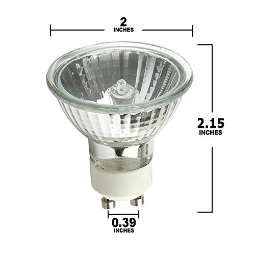 GU10 120v 50w 50MR16 MR 16 50 watts JDR C Halogen Bulb Lamp YEAsflooo