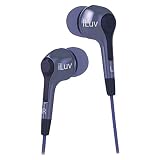 iLuv iEP222BLU Cafe Nites In-Ear Earphones - Compact Stereo - Blue