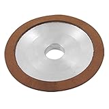 uxcell ダイヤモンドカップ　ダイヤモンド砥石　ダイヤモンドディスク　砥石グラインダー結合　75%　レッド　アルミ　樹脂