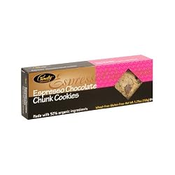 Pamela's Products Espresso Chocolate Chunk Cookies, 5.29-Ounce Boxes (Pack of 6)