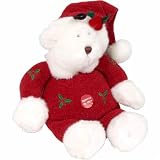 SDISC Chenille Holly Teddy Bear 12 inches - Assorted Holiday Colors