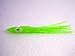 20pcs 100mm Luminous Octopus Squid Skirts Soft Lure Jig Hooks Glow in Dark