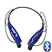 Bradychan® Wireless Bluetooth V4.0+EDR HV-800 Neckband Sport Stereo Universal Headset Headphone for Smartphone&Other Bluetooth-enabled Tablets 3Pcs (Dark blue)