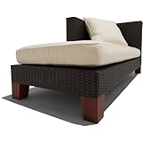 Strathwood Camano All-Weather Wicker Sectional Lounge Sofa