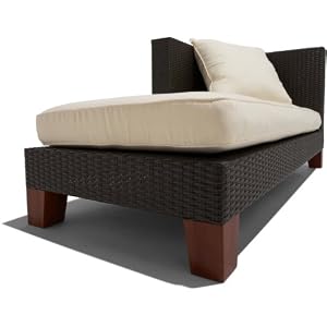 Strathwood Camano All-Weather Wicker Sectional Lounge Sofa, Right by