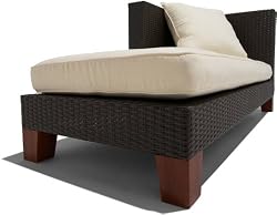 Strathwood Camano All-Weather Wicker Sectional Lounge Sofa, Right