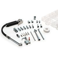 Primefit IK2002-2 1/4-Inch NPT Garage Inflator with Air Accessory Kit and Storage Case, 30-Piece