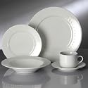 Oneida Dinnerware Icing 53 Piece Service for 8