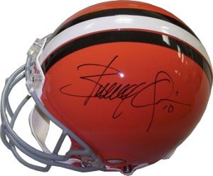 Brady Quinn signed Cleveland Browns Proline Helmet