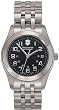 Victorinox Swiss Army Men's Alliance 24669 Silver Titanium Quartz Watch with Black Dial