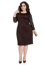 Ashley Stewart Women’s Plus Size Keyh…