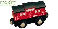 MAXIM WOODEN TRAIN CABOOSE #9