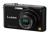 Panasonic DMC-FX150EGK Digitalkamera (14 Megapixel, 4-fach opt. Zoom, 2,7 Display) schwarz