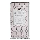SwaddleDesigns Pastel Pink Swaddle- Mod Circles