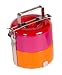 Kitchen & Housewares : Vivo Kids Bento Box, Orange and Pink