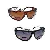 Polarized Bifocal Sunglasses - Sun Readers with Retention Cord, Great for Fishing, Boating, Golf, & Reading Outdoors
