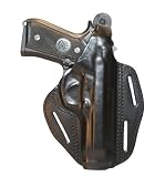 BLACKHAWK! 3-Slot Pancake Leather Black Concealment Holster