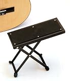 Produkt-Bild: Gitarren Fu&szlig;bank aus Metall, h&ouml;henverstellbar
