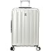 Delsey Luggage Helium Titanium 25 Inch EXP Spinner Trolley Silver
