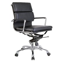 Darius Low-Back Leather Chair