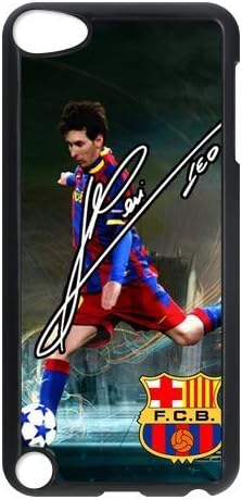 Blue Sky Ocean fc barcelona Lionel Messi 10 # Black Plastic case for IPod Touch 5th