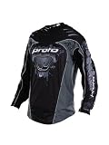 Proto 08 Men's Paintball Jersey - Black / Grey