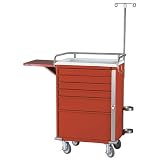 Harloff E-series Line 6 Drawer Emergency Cart