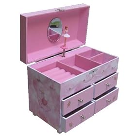 Prima Ballerina Music Jewelry Box by 