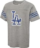 Los Angeles Dodgers Youth adidas Grey Vintage Name Plate T-Shirt