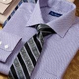 Diamond Pattern Dress Shirt