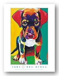 Toby by Ron Burns 13.5"x20" Art Print Poster