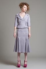 BL3102 Pleated Midi Skirt