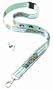 Tamagotchi Connection V 4.5 Tamagotchi Lanyard -TamaLeash Mint Green Stripes Lanyard and Mimitchi